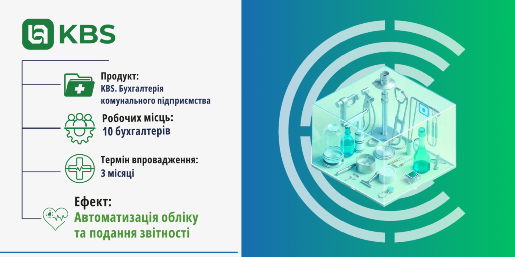 Автоматизація бухгалтерського обліку та звітності у КНП “Міська лікарня №2” Краматорської міської ради