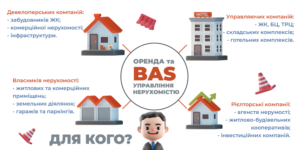 Для кого BAS оренда та управління нерухомістю
