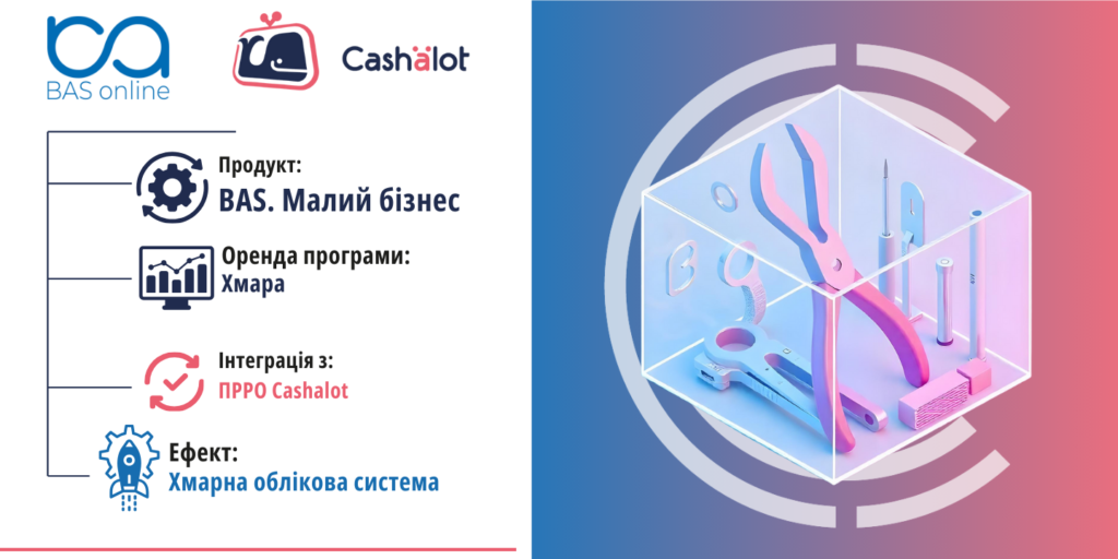 Оптимізація роботи магазину будматеріалів з ПРРО Cashalot та BAS Online