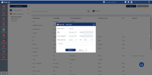 Интерфейс ПРРО Cashalot с разделением товаров по группам